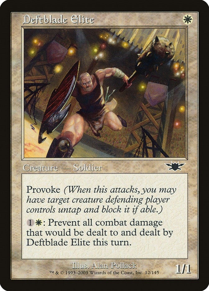 Deftblade Elite (12) [LGN] - MTG Single