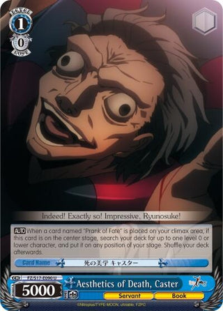 Aesthetics of Death Caster (17090) [FZ/S17] - Weiss Schwarz Single