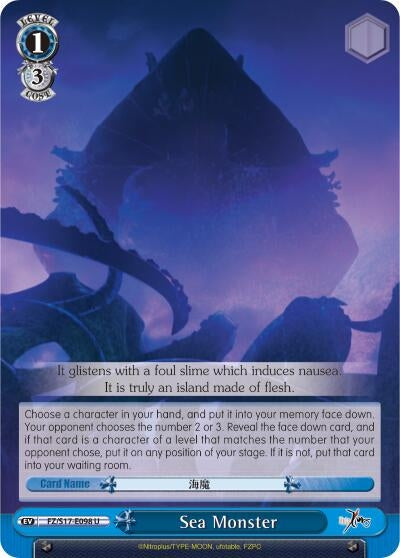 Sea Monster (17098) [FZ/S17] - Weiss Schwarz Single