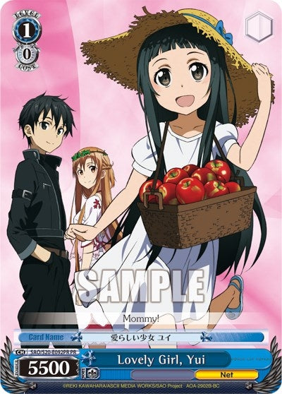 Lovely Girl Yui (Alternate Art Promo) (20092) [SAO/S20] - Weiss Schwarz Single