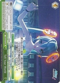 Tell Your World (22122) [PD/S22] - Weiss Schwarz Single