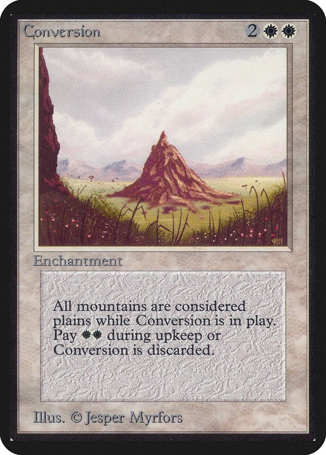 Conversion [LEA] - MTG Single