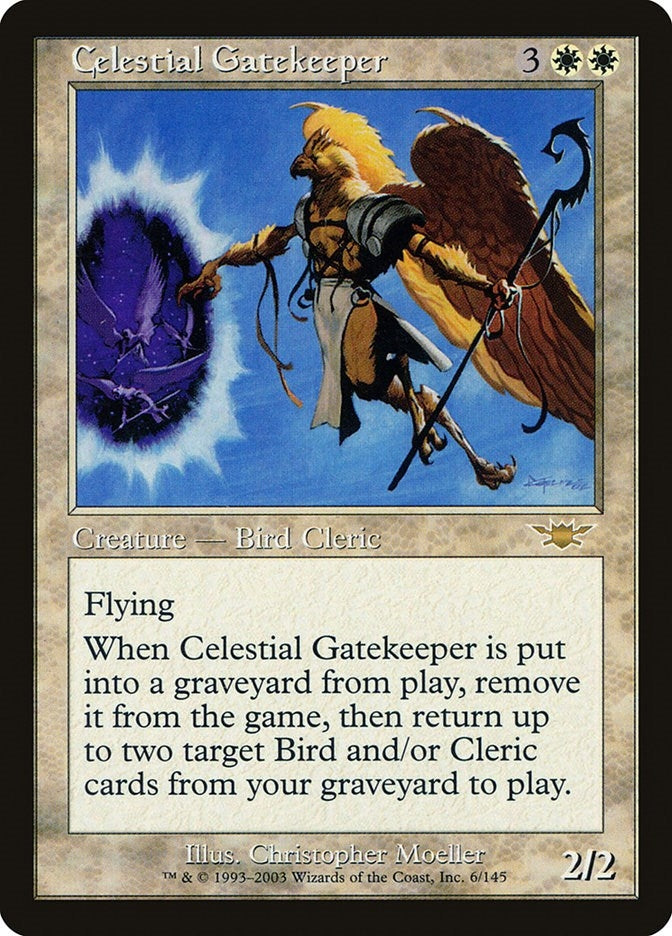 Celestial Gatekeeper (6) [LGN] - MTG Single