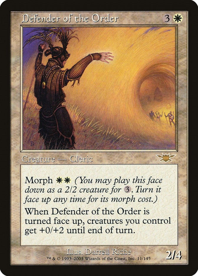 Defender of the Order (11) [LGN] - MTG Single