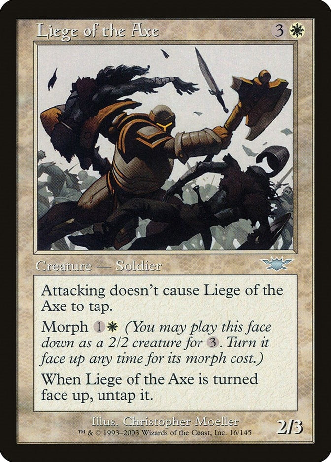 Liege of the Axe (16) [LGN] - MTG Single