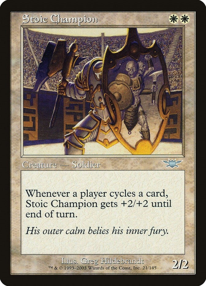 Stoic Champion (21) [LGN] - MTG Single