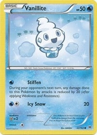 Image for Vanillite (43/162) (XY - BREAKthrough) - Pokemon