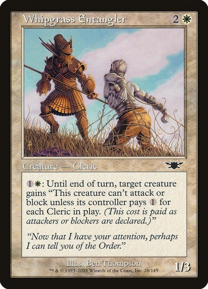 Whipgrass Entangler (26) [LGN] - MTG Single
