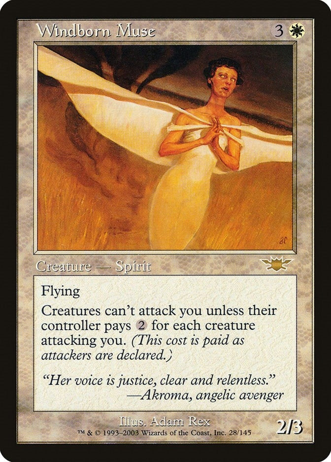Windborn Muse (28) [LGN] - MTG Single