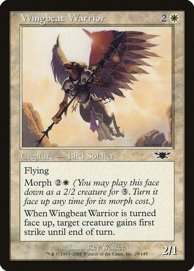 Wingbeat Warrior (29) [LGN] - MTG Single