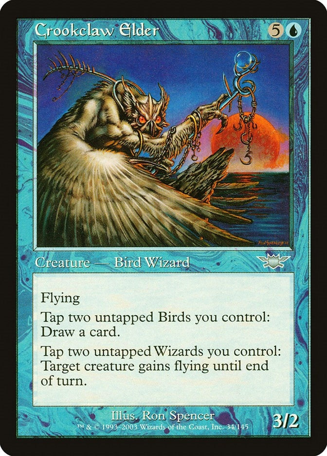 Crookclaw Elder (34) [LGN] - MTG Single