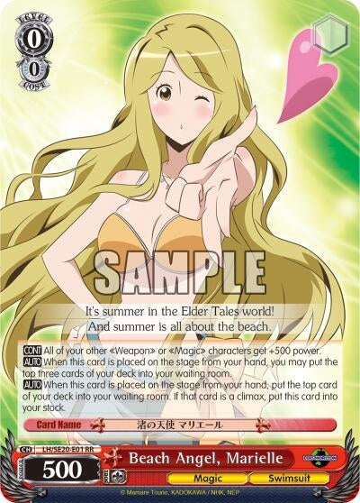 Beach Angel Marielle (2001) [LH/SE20] - Weiss Schwarz Single