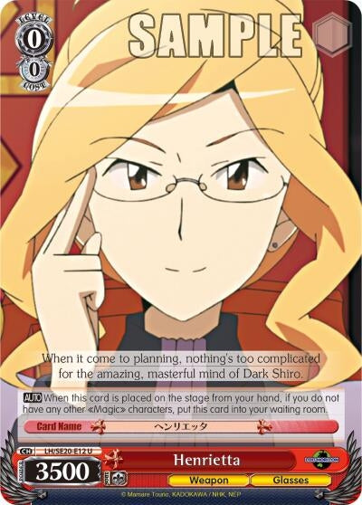 Henrietta (2012) [LH/SE20] - Weiss Schwarz Single