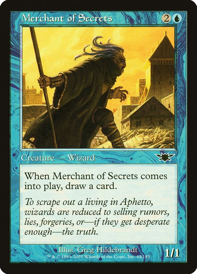 Merchant of Secrets (44) [LGN] - MTG Single