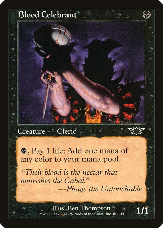 Blood Celebrant (61) [LGN] - MTG Single