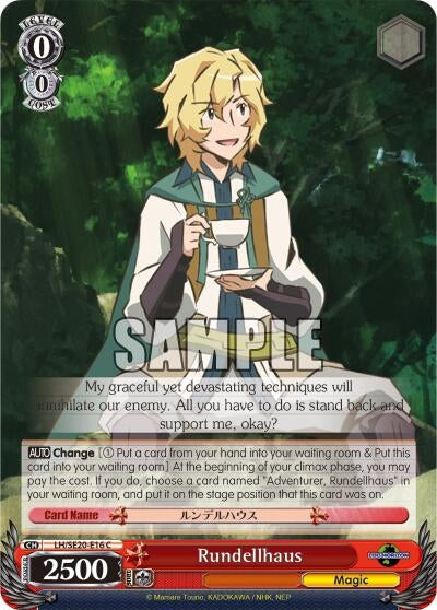 Rundellhaus (Alternate Foil) (2016) [LH/SE20] - Weiss Schwarz Single