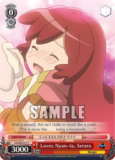 Loves Nyan-ta Serara (Alternate Art Foil) (2017) [LH/SE20] - Weiss Schwarz Single