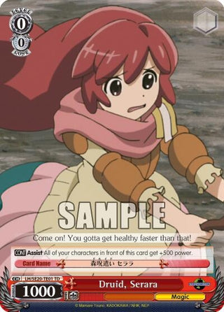 Druid Serara (2001) [LH/SE20] - Weiss Schwarz Single