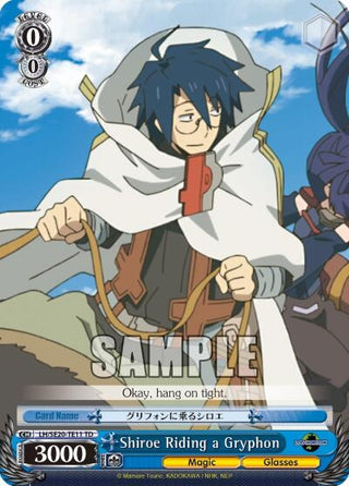 Shiroe Riding a Gryphon (2011) [LH/SE20] - Weiss Schwarz Single