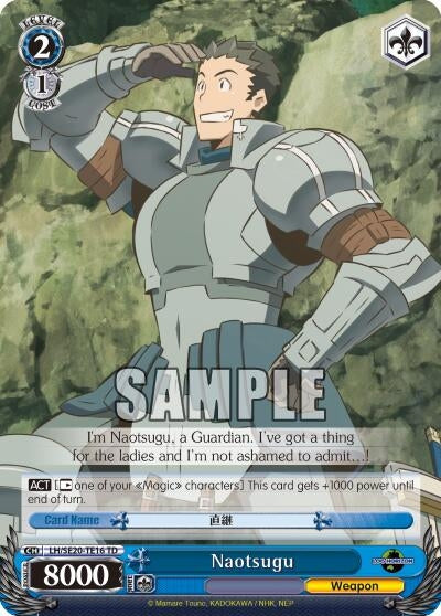 Naotsugu (2016) [LH/SE20] - Weiss Schwarz Single