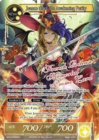 Jeanne d’Arc the Awakening Purity (Halloween Promo) (1) [PRO] - Force of Will Single
