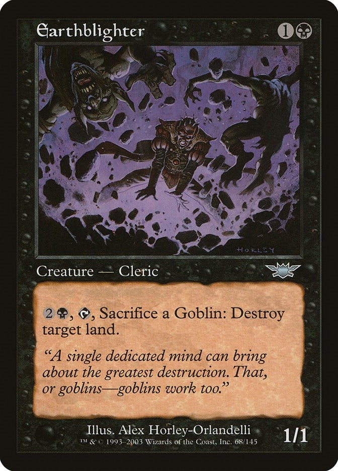 Earthblighter (68) [LGN] - MTG Single