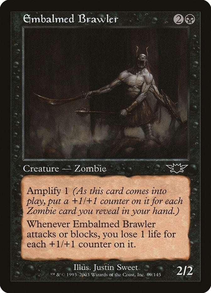 Embalmed Brawler (69) [LGN] - MTG Single