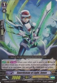 Swordsman of Light Junos (1007) [G-CMB01] - Cardfight Vanguard Single