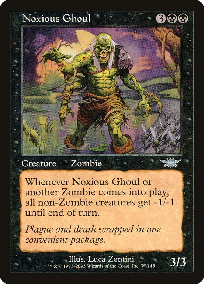 Noxious Ghoul (77) [LGN] - MTG Single