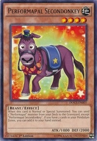 Performapal Secondonkey (1) (DOCS) - YuGiOh Single