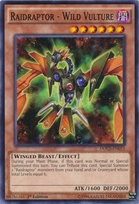 Raidraptor - Wild Vulture (13) (DOCS) - YuGiOh Single