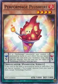 Performage Plushfire (16) (DOCS) - YuGiOh Single