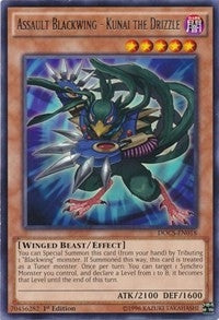 Assault Blackwing - Kunai the Drizzle (18) (DOCS) - YuGiOh Single