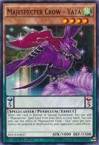 Majespecter Crow - Yata (27) (DOCS) - YuGiOh Single