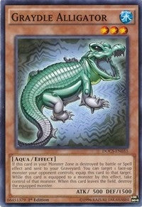 Graydle Alligator (33) (DOCS) - YuGiOh Single