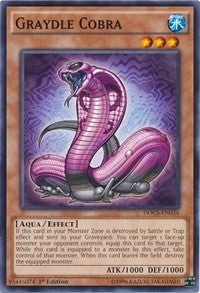 Graydle Cobra (34) (DOCS) - YuGiOh Single