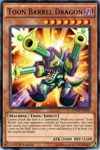 Toon Barrel Dragon (38) (DOCS) - YuGiOh Single