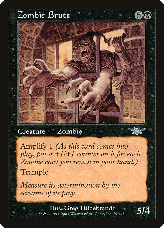 Zombie Brute (87) [LGN] - MTG Single