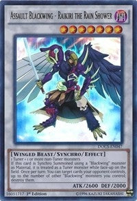 Assault Blackwing - Raikiri the Rain Shower (47) (DOCS) - YuGiOh Single
