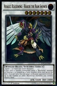 Assault Blackwing - Raikiri the Rain Shower (UTR) (47) (DOCS) - YuGiOh Single