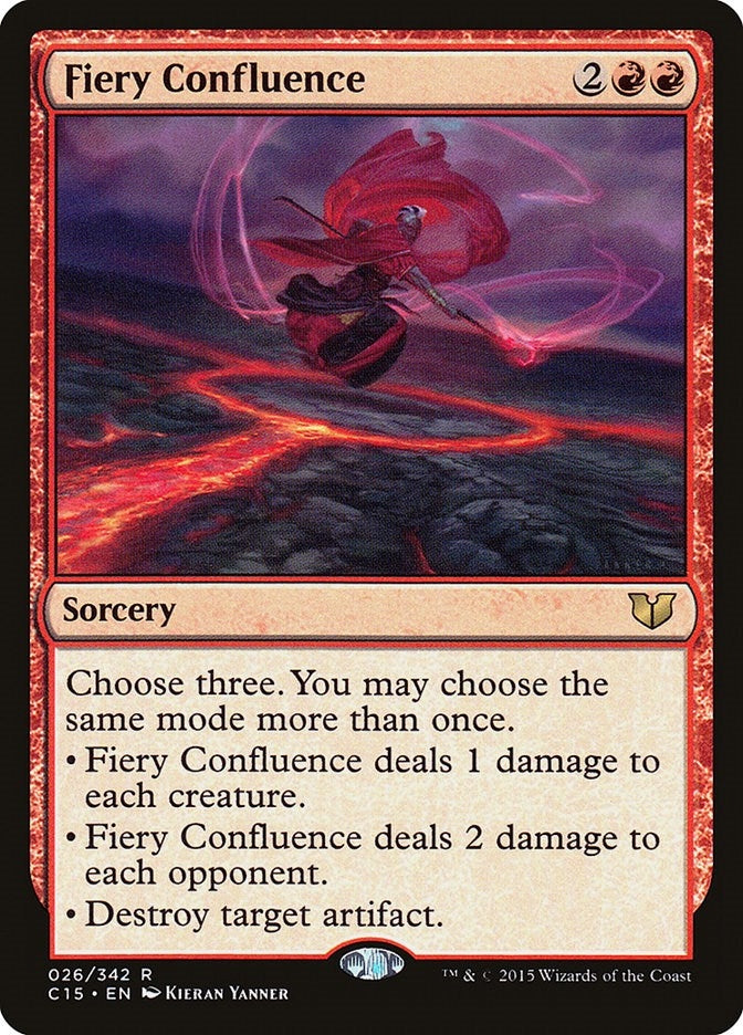 Fiery Confluence (26) [C15] - MTG Single