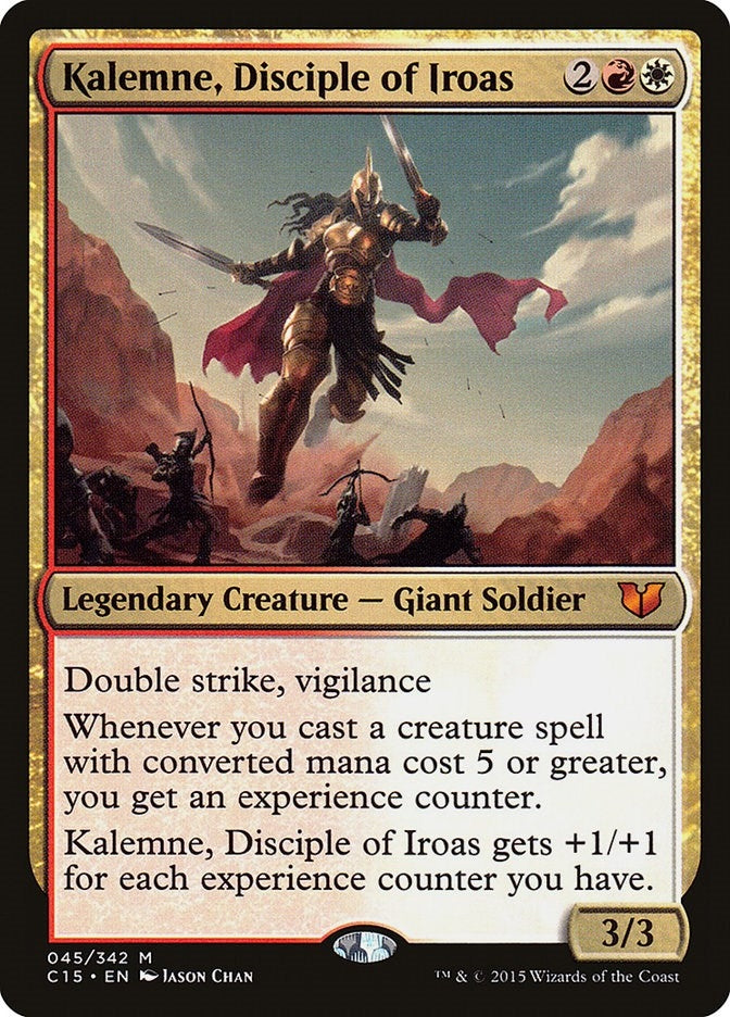 Kalemne Disciple of Iroas (45) [C15] - MTG Single