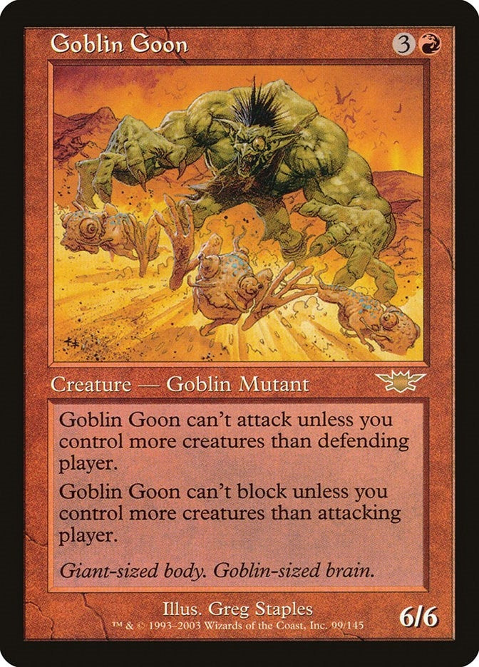Goblin Goon (99) [LGN] - MTG Single