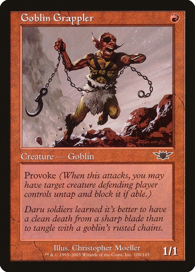 Goblin Grappler (100) [LGN] - MTG Single