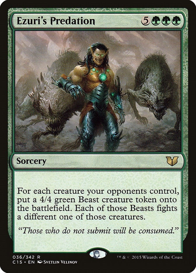 Ezuri’s Predation (36) [C15] - MTG Single