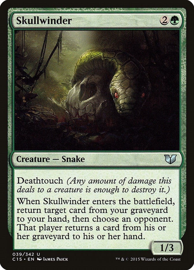 Skullwinder (39) [C15] - MTG Single