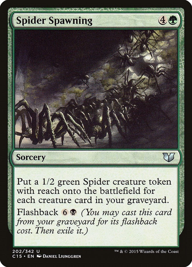 Spider Spawning (202) [C15] - MTG Single