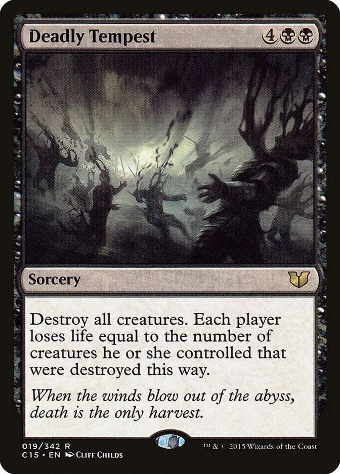 Deadly Tempest (19) [C15] - MTG Single