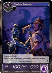 Shadow Assassin (87) [TTW] - Force of Will Single
