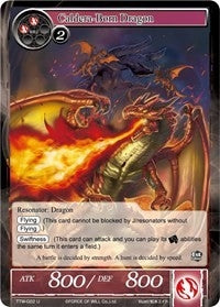 Caldera-Born Dragon (22) [TTW] - Force of Will Single